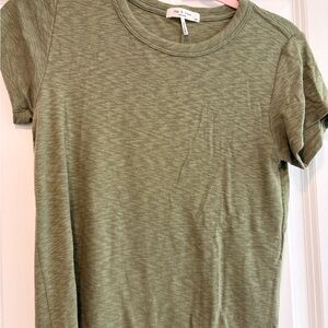 rag & bone Sage Green Short Sleeve Tee